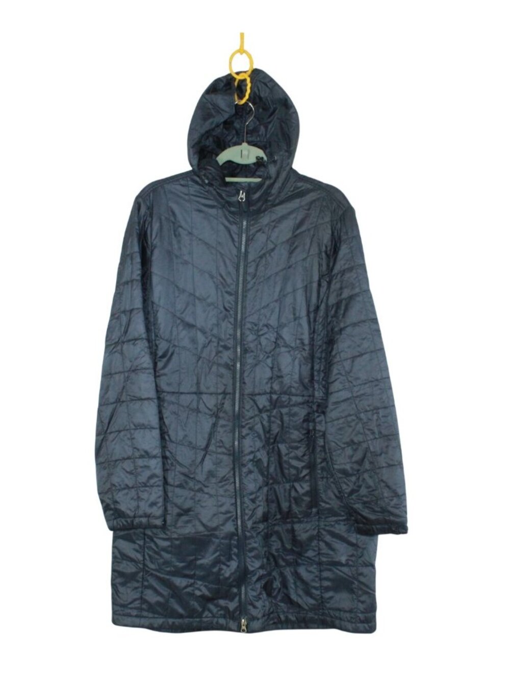 LL Bean Women's XL Navy Quilted Primaloft Packaway Coat Lightweight Gorpcore